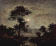 Ralph Albert Blakelock Mondlicht oil